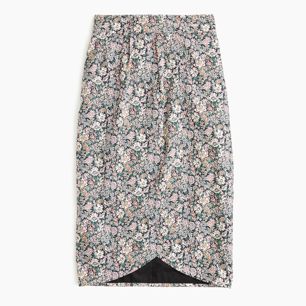 Jcrew liberty floral skirt